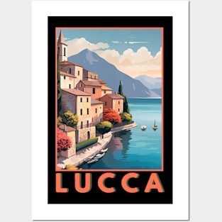 Lucca City Posters and Art